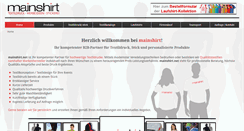 Desktop Screenshot of mainshirt.net